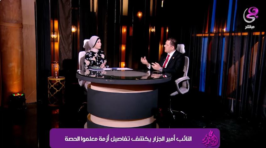 &nbsp;النائب أمير الجزار