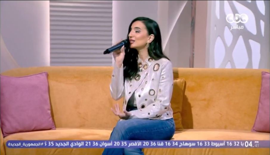 المطربة ميرنا شلبي