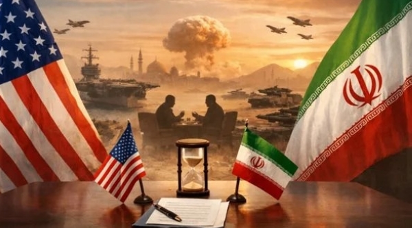 المشهد الأمريكي الإيراني