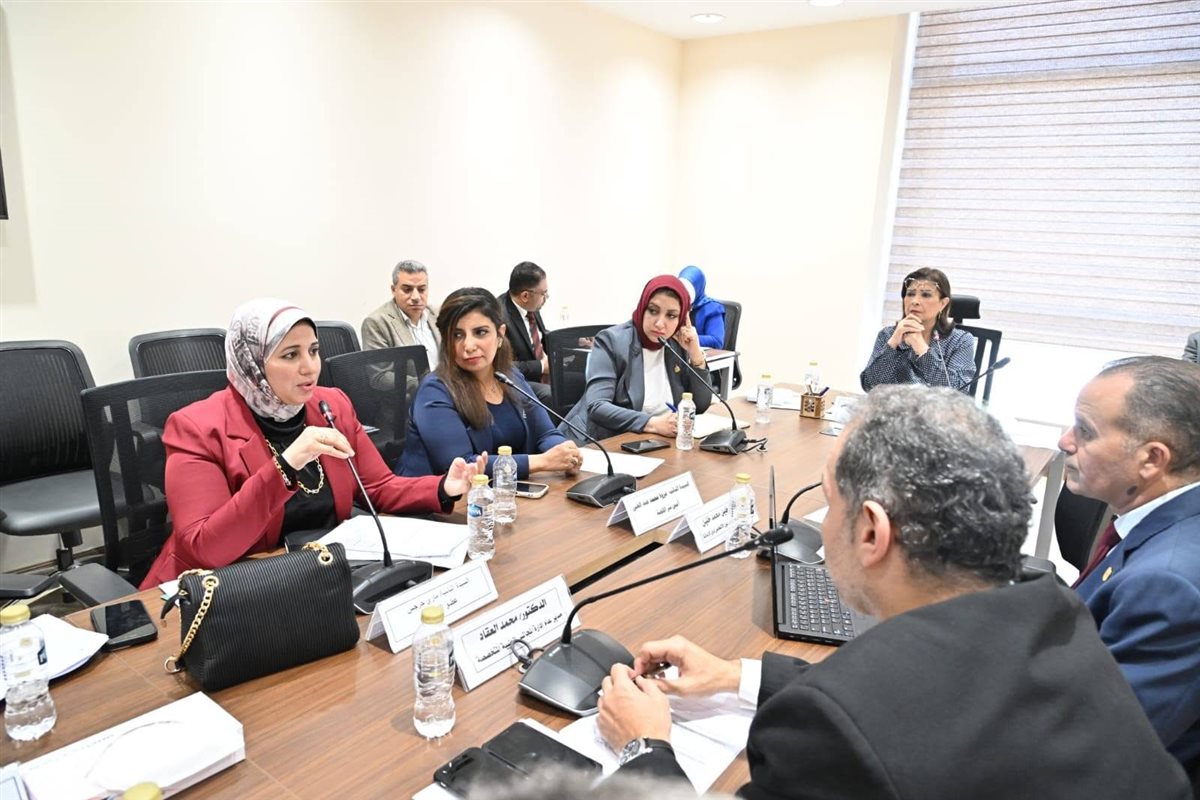 <strong>جانب من اجتماع لجنة التضامن الاجتماعي بمجلس النواب</strong>