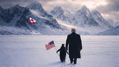 الصين تسخر من ترامب بسبب صورة “البطريق” كإشارة للسيطرة على جرينلاند 