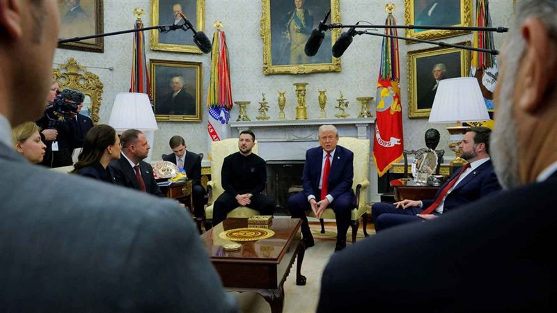 لقاء ترامب وزيلينسكي