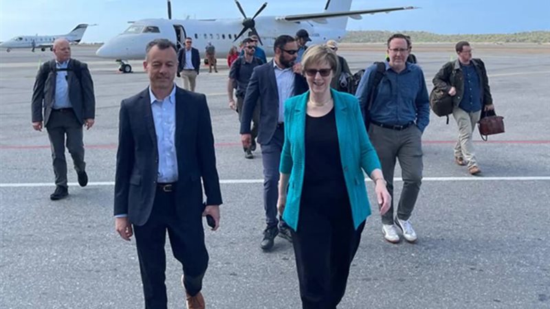 وصول كبيرة مبعوثي