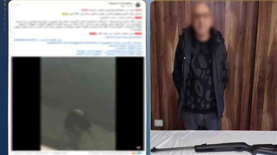 الداخلية تلقي القبض علي المتهم برش أعيرة تجاه الكلاب الضالة بالقاهرة.