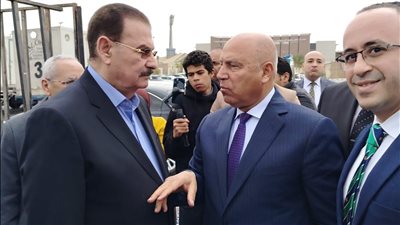 وزير النقل و البترول و الإنتاج الحربي يشاركون في انتخابات نقابة المهندسين