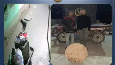 ضبط المتهمين بسرقة غطاء صرف صحى بأسيوط
