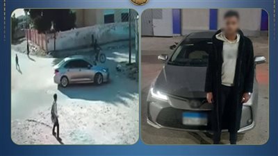 بدون رخصة .. شاب يستعرض بسيارته في شمال سيناء ويهدد السلم والأمن العام