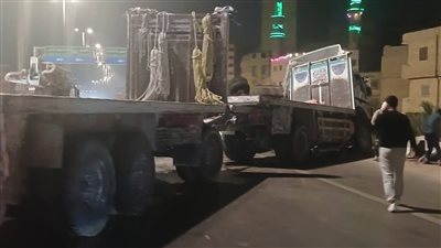 حادث مروع .. تصام بين نقل وملاكي علي دائري المريوطية..صور 