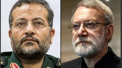 إسرائيل تُعلن مقتل علي لاريجاني وقائد فيلق الباسيج سليماني