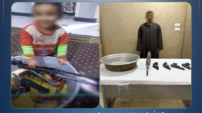 فيديو سوشيال يكشف عن جريمة اب يعلم نجلة فك وتركيب السلاح