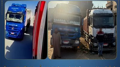 الأجهزة الأمنية تضبط قائدى سيارتين 