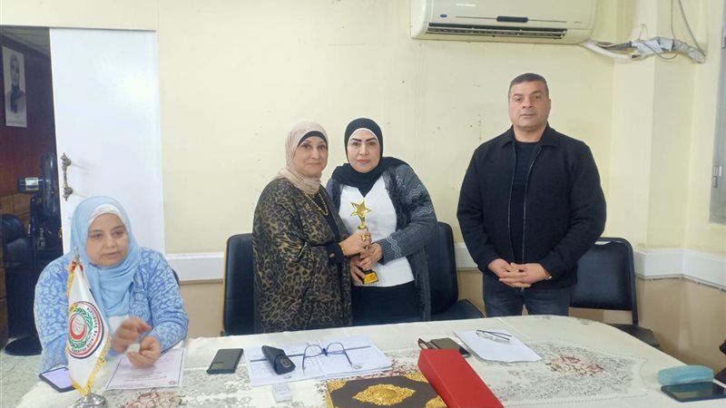 جانب من تكريم الممرضة