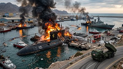 إيران تجمع رسوم عبور سفن بقيمة مليوني دولار بمضيق مضيق هرمز