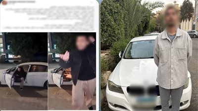 الأجهزة الأمنية تضبط قائد سيارة أجرة صدم سيارة ملاكى ودهس قائدها