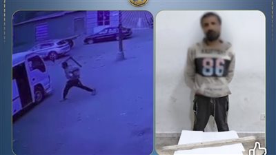 كسر السيارة بعصا خشبية .. فيديو سوشيال ميديا يوقع المتهم في قبضة الامن