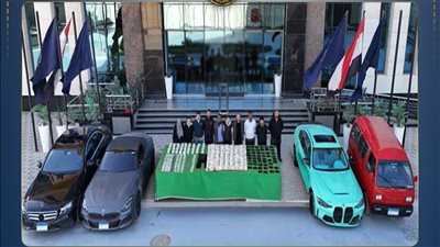 مصرع عنصرين شديدي الخطورة في تبادل إطلاق النار وضبط 650 كيلو مخدرات