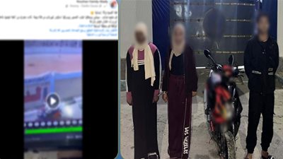 وفي عز المطر .. الداخلية تضبط فتاتين سرقة مندوبة طلبات بالاسماعيلية 