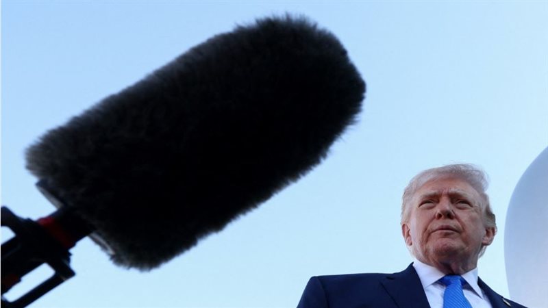 الرئيس الامريكي دونالد