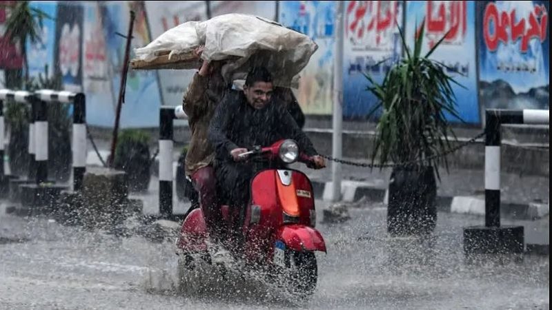 أمطار غزيرة في مصر