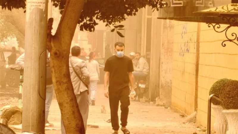 استمرار الرمال المثارة