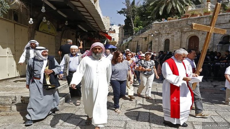 المصلين المسيحيين