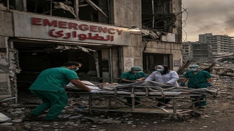 انهيار القطاع الصحي