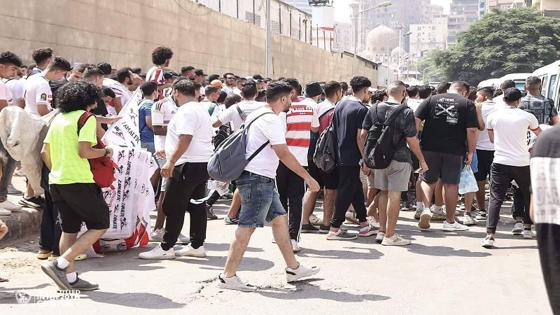 جماهير الزمالك الشارع