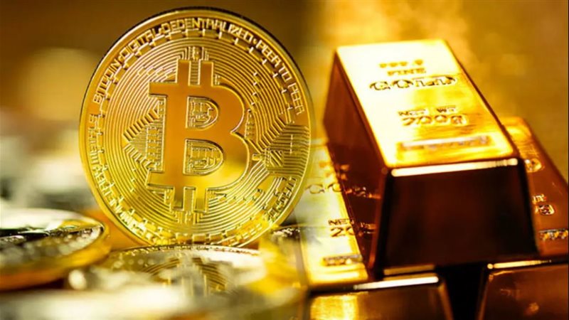 البيتكوين والذهب