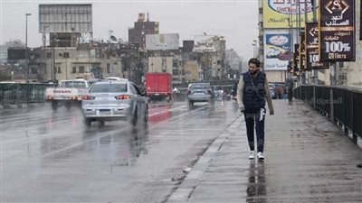 أمطار وتقلبات جوية تضرب القاهرة والدلتا.. وتحذر السائقين|فيديو