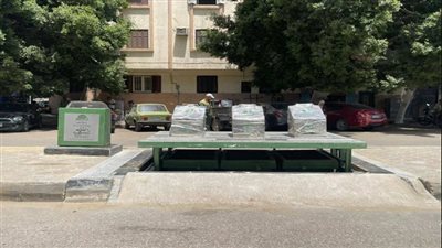 نقلة في النظافة.. صناديق ذكية مدفونة تغير شكل الشوارع في الجيزة|فيديو