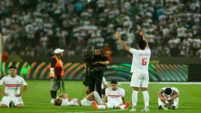 حزن لاعبي الزمالك