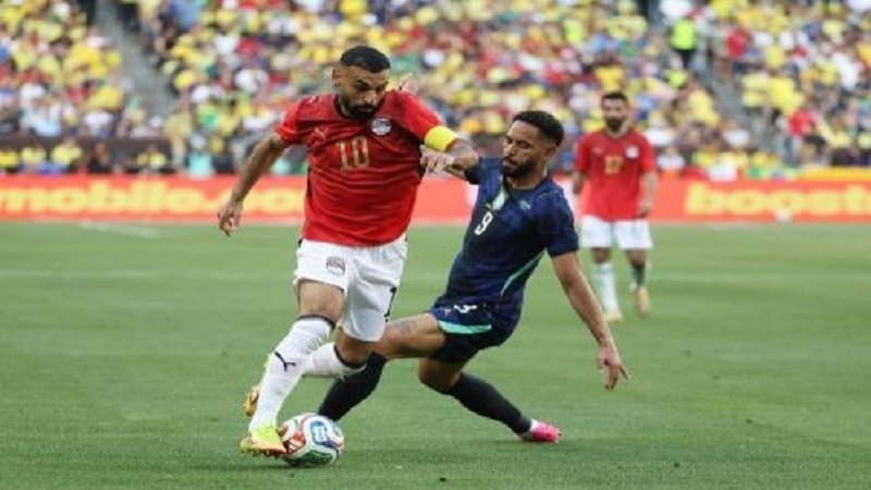 مباراة مصر والبرازيل