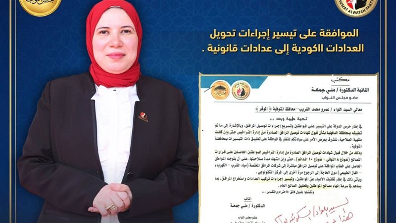 النائبة منى جمعة