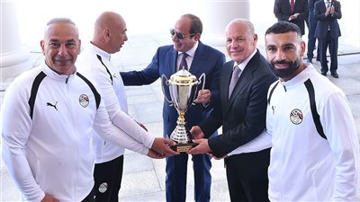 الرئيس السيسي لـ لاعبي المنتخب: «أداؤكم كان مشرف.. والكلمات لن توفيكم حقكم»