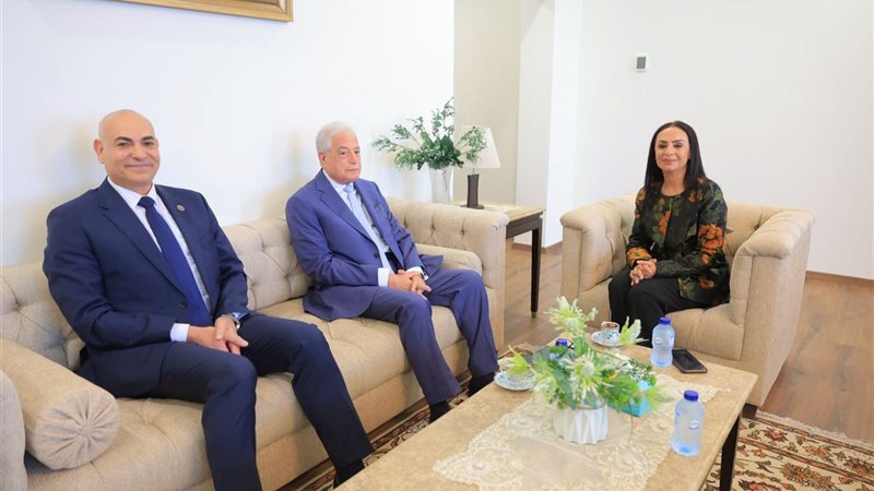 وزيرة التضامن خلال