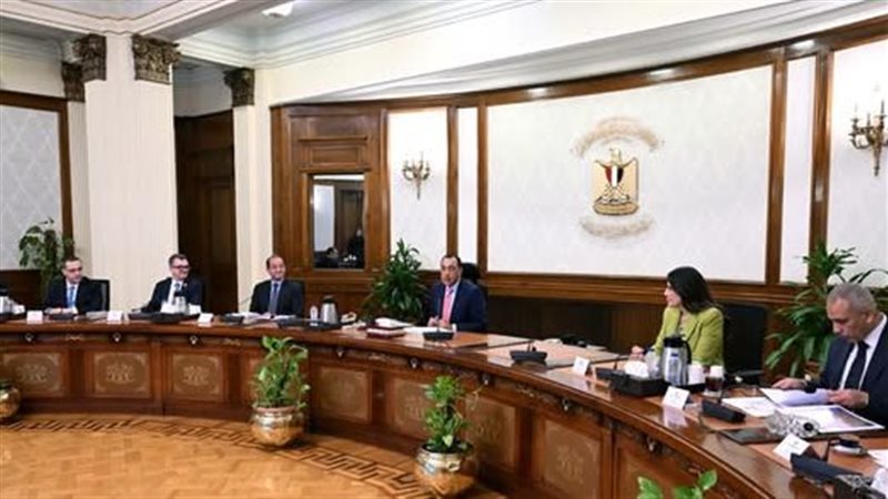 مدبولي خلال اللقاء