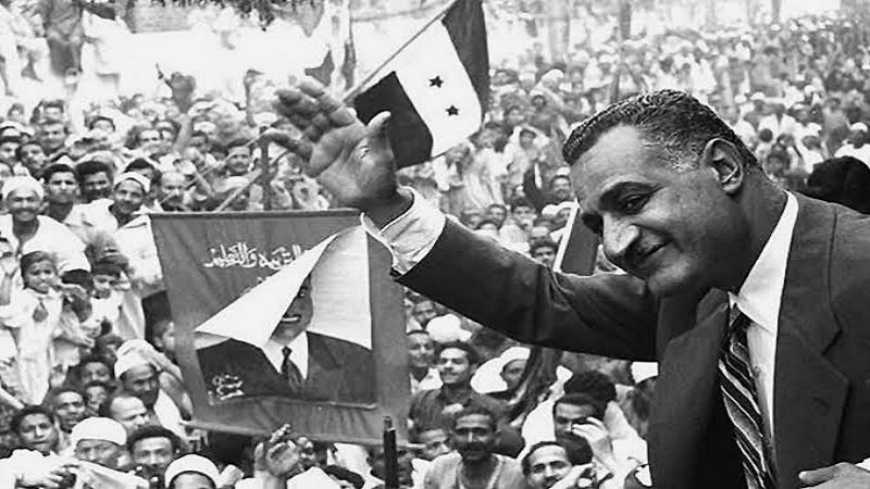 الراحل جمال عبد الناصر