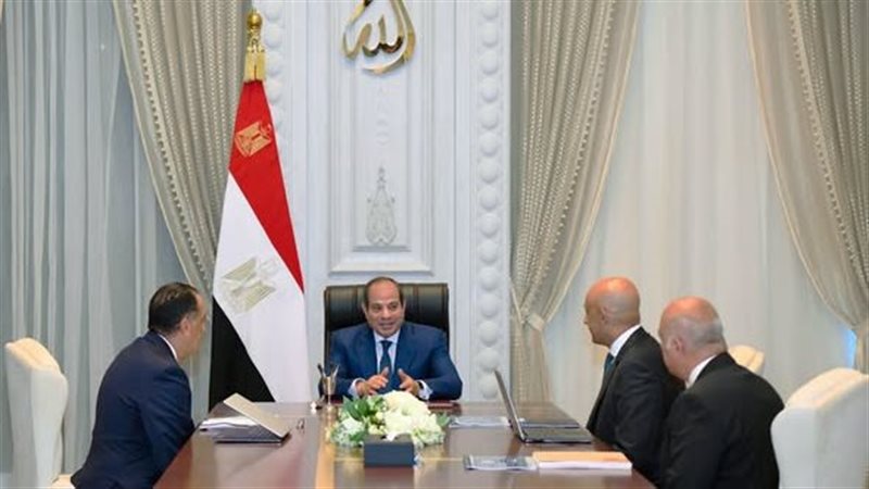 الرئيس السيسي خلال