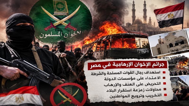 جرائم الاخوان الإرهابية