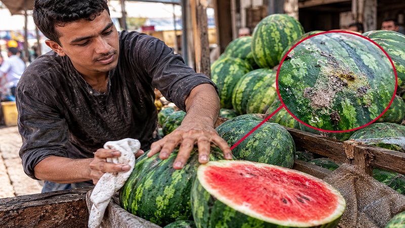 أخطار بيع البطيخ