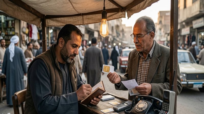 أول أزمة لشريحة المحمول