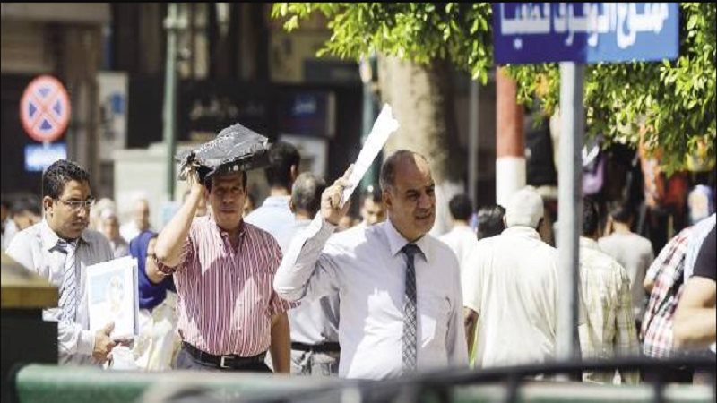 درجات الحرارة في