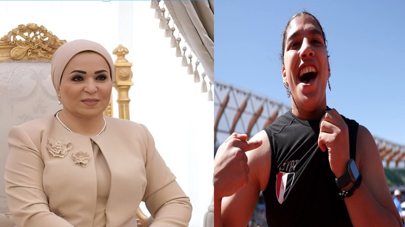 السيدة انتصار السيسي-