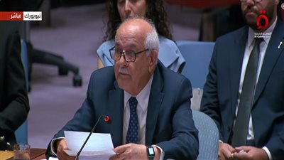 مندوب فلسطين: إسرائيل تواصل الاستيطان وضم الأراضي المحتلة|فيديو