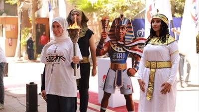 انطلاق مسيرة شعلة دورة الألعاب الإفريقية للجامعات