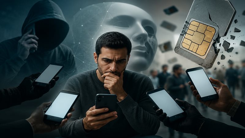 أزمة خطوط المحمول