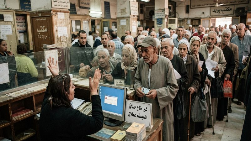 ازمة سيستم المعاشات