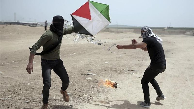 طائرات ورقية في غزة